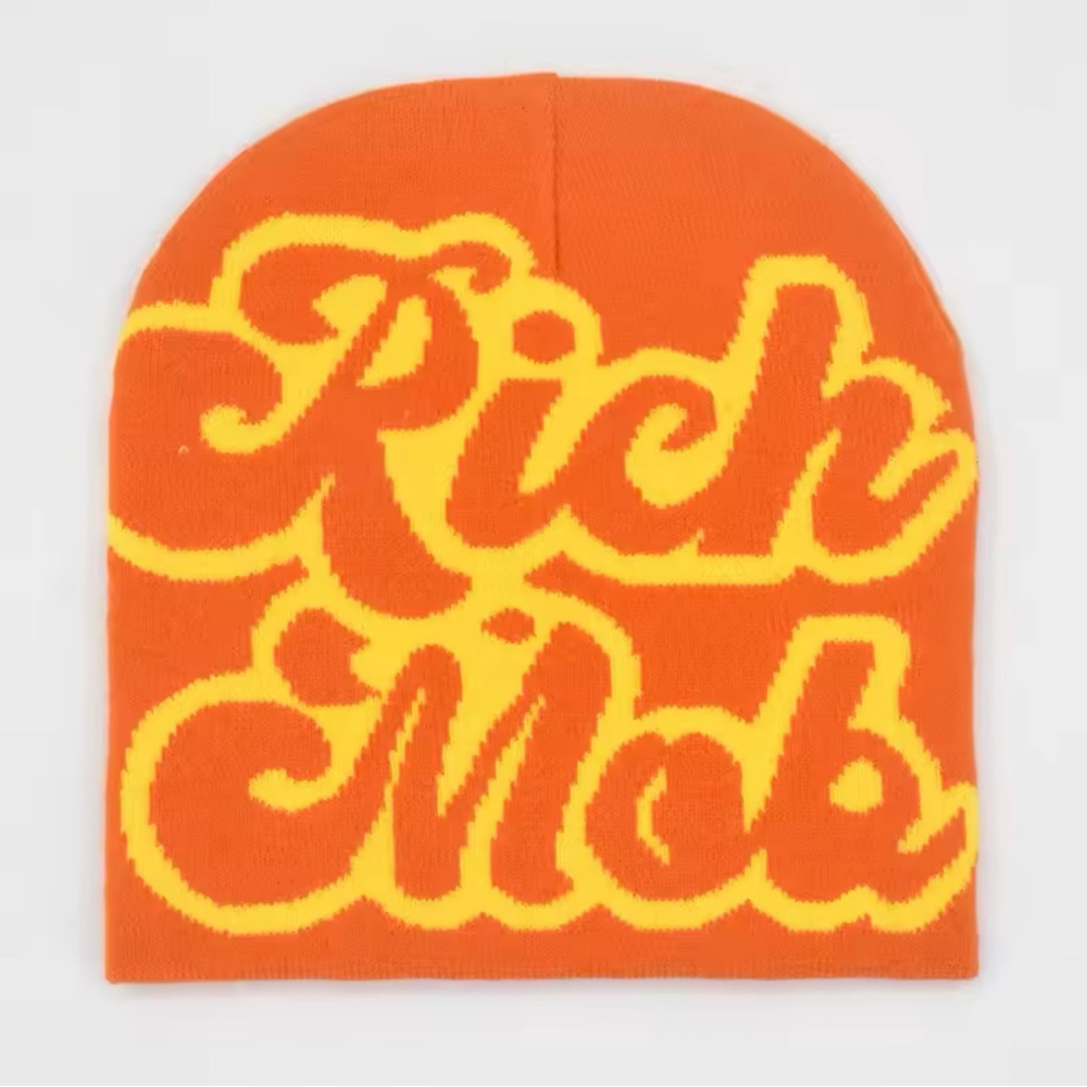 •Mobbing w/My Rich Homies• Graphic Beanie